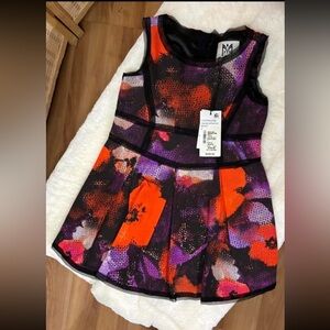 Milly Vibrant Little Girls Sleeveless Dress